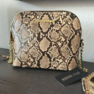 Steve Madden Snake Print Crossbody Bag
